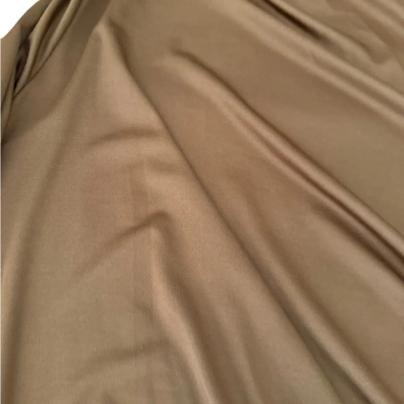 Cocoa Shirred Pleated Stretch Knit Top OS - Picture 6 of 6